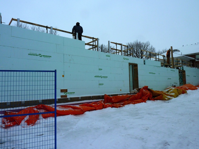 View of back side of building